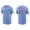 Men's Philadelphia Phillies Archie Bradley Light Blue Name & Number Nike T-Shirt