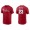 Men's Philadelphia Phillies Archie Bradley Red Name & Number Nike T-Shirt