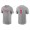 Men's Philadelphia Phillies Freddy Galvis Gray Name & Number Nike T-Shirt
