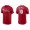 Men's Philadelphia Phillies J.T. Realmuto Red Name & Number Nike T-Shirt
