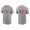 Men's Philadelphia Phillies Kyle Gibson Gray Name & Number Nike T-Shirt