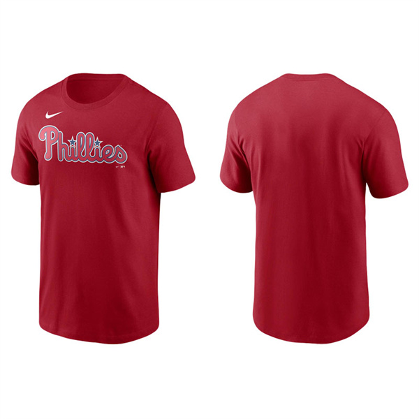 Men's Philadelphia Phillies Red Nike T-Shirt
