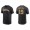 Men's Pittsburgh Pirates Daniel Vogelbach Black Name & Number Nike T-Shirt