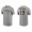 Men's Pittsburgh Pirates Daniel Vogelbach Gray Name & Number Nike T-Shirt