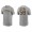 Men's Pittsburgh Pirates Jacob Stallings Gray Name & Number Nike T-Shirt