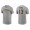 Men's Pittsburgh Pirates Ke'Bryan Hayes Gray Name & Number Nike T-Shirt