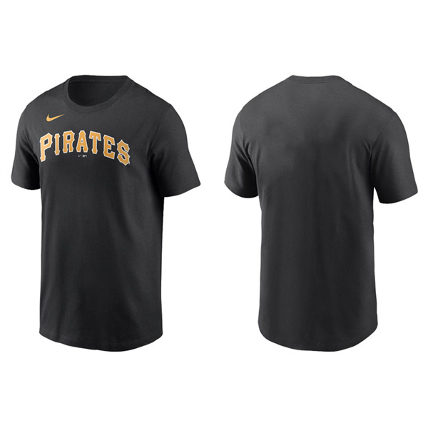 Men's Pittsburgh Pirates Black Nike T-Shirt