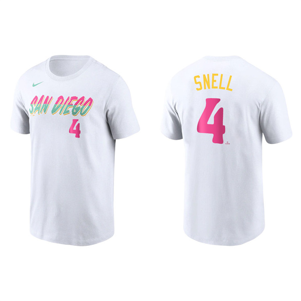 Blake Snell San Diego Padres White 2022 City Connect T-Shirt