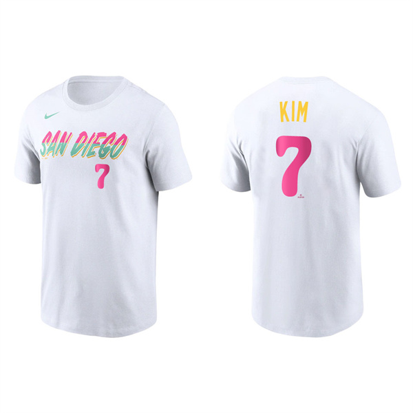 Ha-Seong Kim San Diego Padres White 2022 City Connect T-Shirt