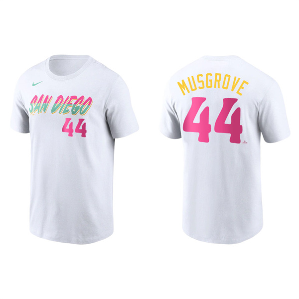 Joe Musgrove San Diego Padres White 2022 City Connect T-Shirt