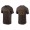 Men's Tucupita Marcano San Diego Padres Brown Name & Number Nike T-Shirt
