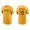 Men's Tucupita Marcano San Diego Padres Gold Name & Number Nike T-Shirt