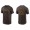 Men's San Diego Padres Fernando Tatis Jr. Brown Name & Number Nike T-Shirt