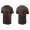 Men's San Diego Padres Victor Caratini Brown Name & Number Nike T-Shirt