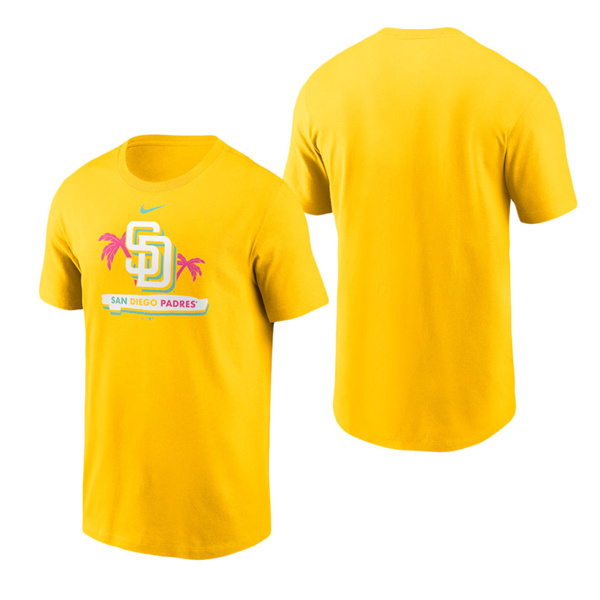 San Diego Padres Yellow 2022 City Connect Graphic T-Shirt