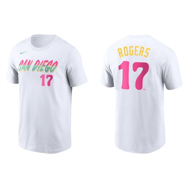Taylor Rogers San Diego Padres White 2022 City Connect T-Shirt