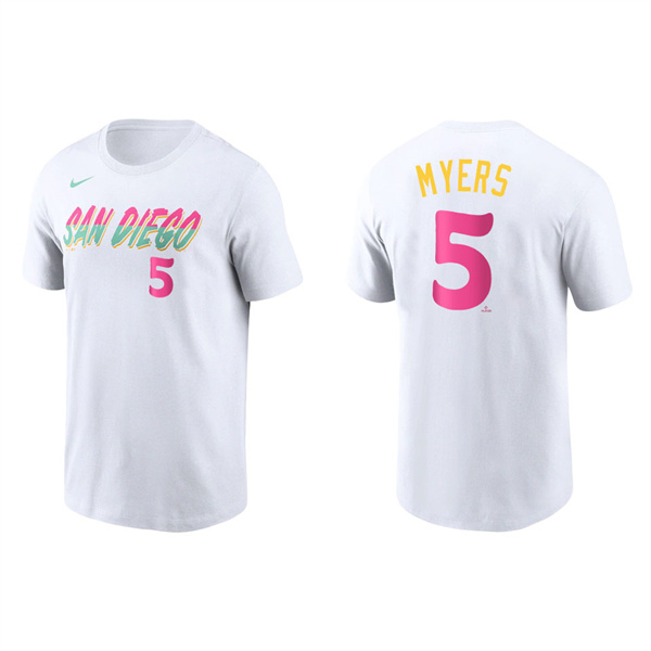Wil Myers San Diego Padres White 2022 City Connect T-Shirt