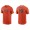 Gabe Kapler Men's San Francisco Giants Buster Posey Nike Orange Name & Number T-Shirt