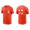 Gabe Kapler Men's Giants Mike Yastrzemski Nike Orange 2021 City Connect Name & Number T-Shirt
