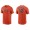 Men's San Francisco Giants Alex Dickerson Orange Name & Number Nike T-Shirt