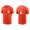 Men's San Francisco Giants Curt Casali Orange 2021 City Connect T-Shirt