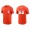 Men's San Francisco Giants Darin Ruf Orange 2021 City Connect T-Shirt