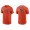 Men's San Francisco Giants Donovan Solano Orange Name & Number Nike T-Shirt