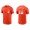 Men's San Francisco Giants Evan Longoria Orange 2021 City Connect T-Shirt