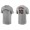 Men's San Francisco Giants Evan Longoria Gray Name & Number Nike T-Shirt
