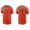 Men's San Francisco Giants Evan Longoria Orange Name & Number Nike T-Shirt