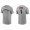 Men's San Francisco Giants Mauricio Dubon Gray Name & Number Nike T-Shirt