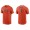 Men's San Francisco Giants Mauricio Dubon Orange Name & Number Nike T-Shirt