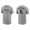 Men's San Francisco Giants Mike Yastrzemski Gray Name & Number Nike T-Shirt