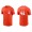 Men's San Francisco Giants Wilmer Flores Orange 2021 City Connect T-Shirt