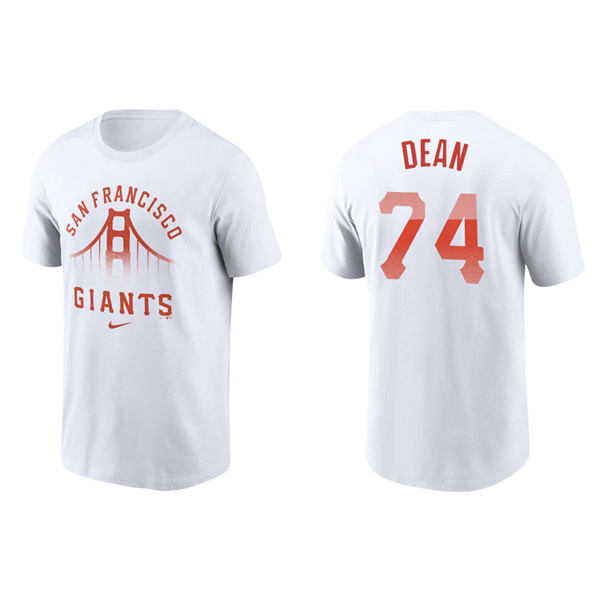 Men's Austin Dean San Francisco Giants White 2021 City Connect Graphic T-Shirt