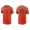 Men's San Francisco Giants Alex Cobb Orange Name & Number Nike T-Shirt