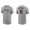 Men's San Francisco Giants Carlos Martinez Gray Name & Number Nike T-Shirt