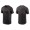 Men's San Francisco Giants Jakob Junis Black Name & Number Nike T-Shirt