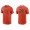 Men's San Francisco Giants Joey Bart Orange Name & Number Nike T-Shirt