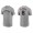 Men's San Francisco Giants Tommy La Stella Gray Name & Number Nike T-Shirt
