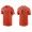 Men's San Francisco Giants Tommy La Stella Orange Name & Number Nike T-Shirt