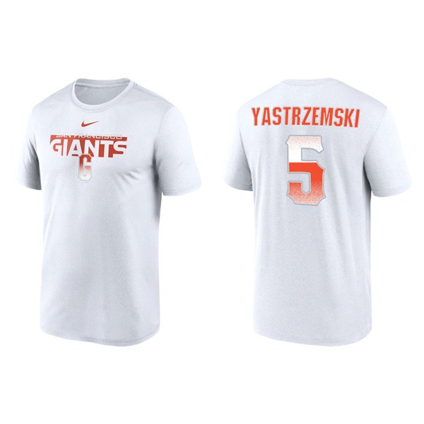 Mike Yastrzemski San Francisco Giants 2022 City Connect Legend Performance T-Shirt White