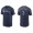 Men's Seattle Mariners J.P. Crawford Navy Name & Number Nike T-Shirt