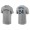 Men's Seattle Mariners Ken Griffey Jr. Gray Name & Number Nike T-Shirt
