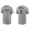 Men's Seattle Mariners Tom Murphy Gray Name & Number Nike T-Shirt