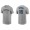 Men's Seattle Mariners Yusei Kikuchi Gray Name & Number Nike T-Shirt