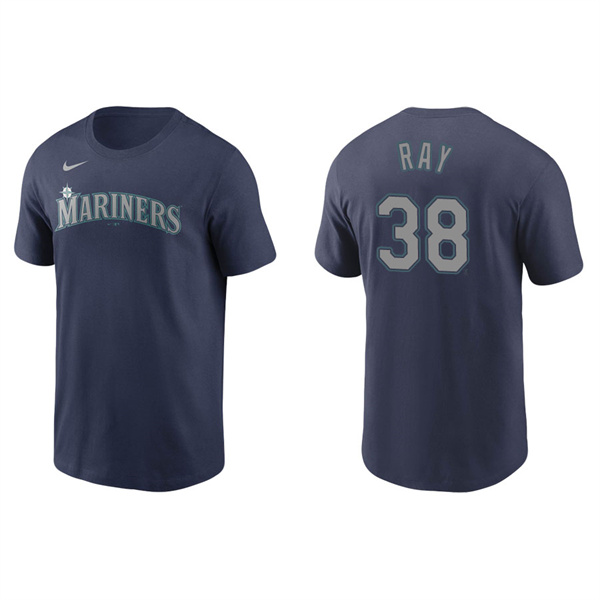 Men's Robbie Ray Seattle Mariners Navy Name & Number Nike T-Shirt