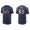 Men's St. Louis Cardinals Edmundo Sosa Navy Name & Number Nike T-Shirt