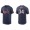 Men's St. Louis Cardinals J.A. Happ Navy Name & Number Nike T-Shirt