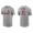 Men's St. Louis Cardinals Paul DeJong Gray Name & Number Nike T-Shirt